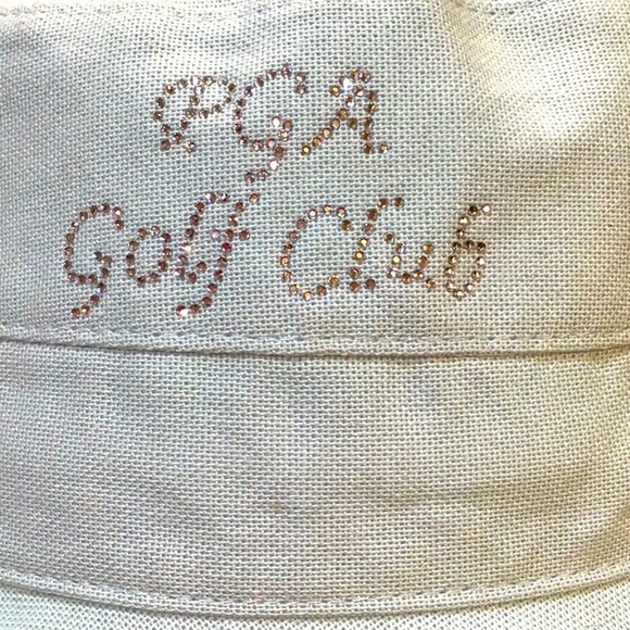 PGA Golf Club UPF blocking cotton sun hat - Picture 2 of 8
